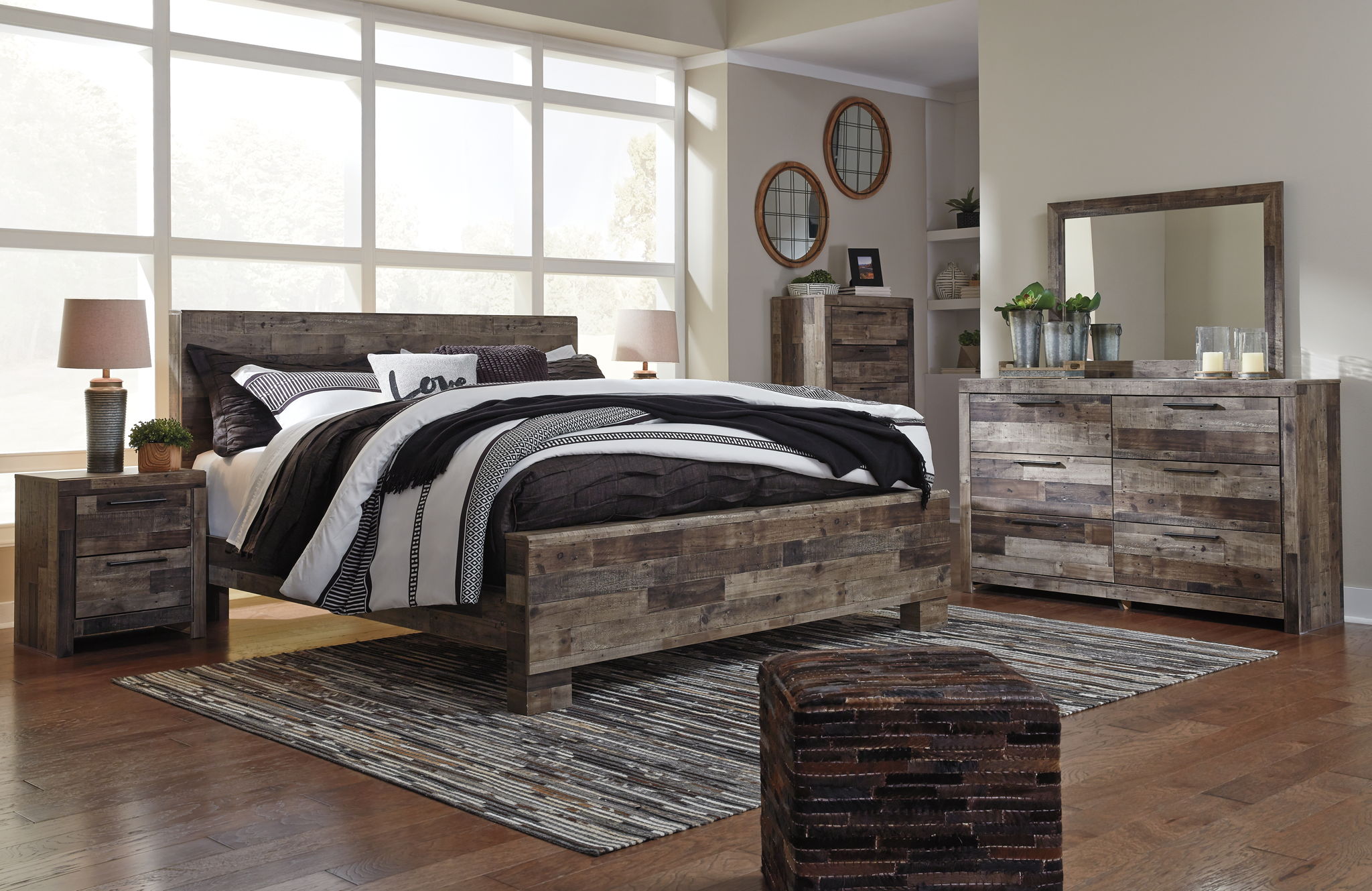 Derekson - Panel Bed by Unique Piece Furniture