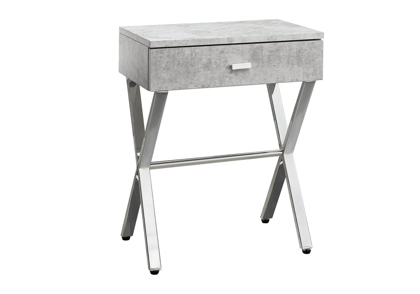 Accent Side X Table With Storage Drawer by HouseOfZazla