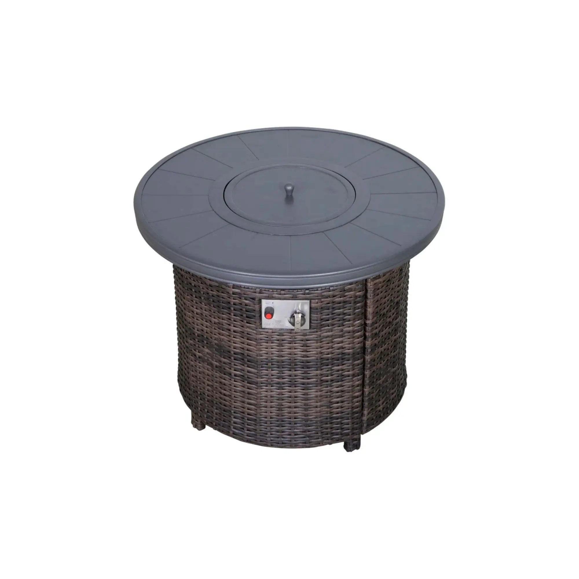 Outdoor Fire Pit Table With Lid by HouseOfZazla