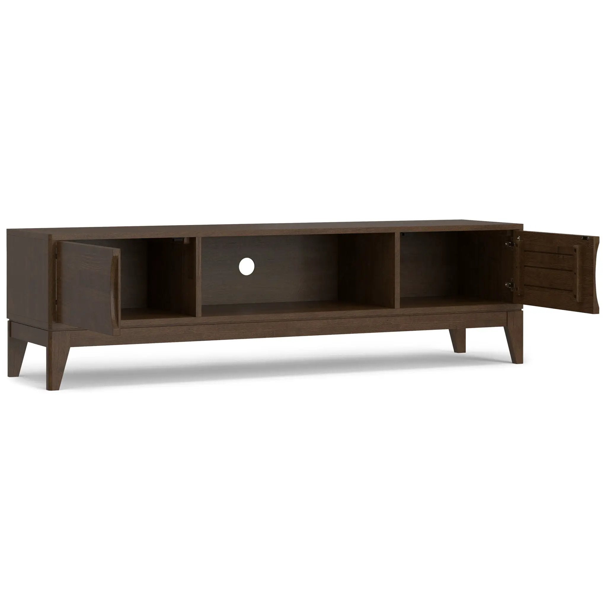 Harper - Low TV Media Stand - Walnut Brown by Unique Piece Furniture
