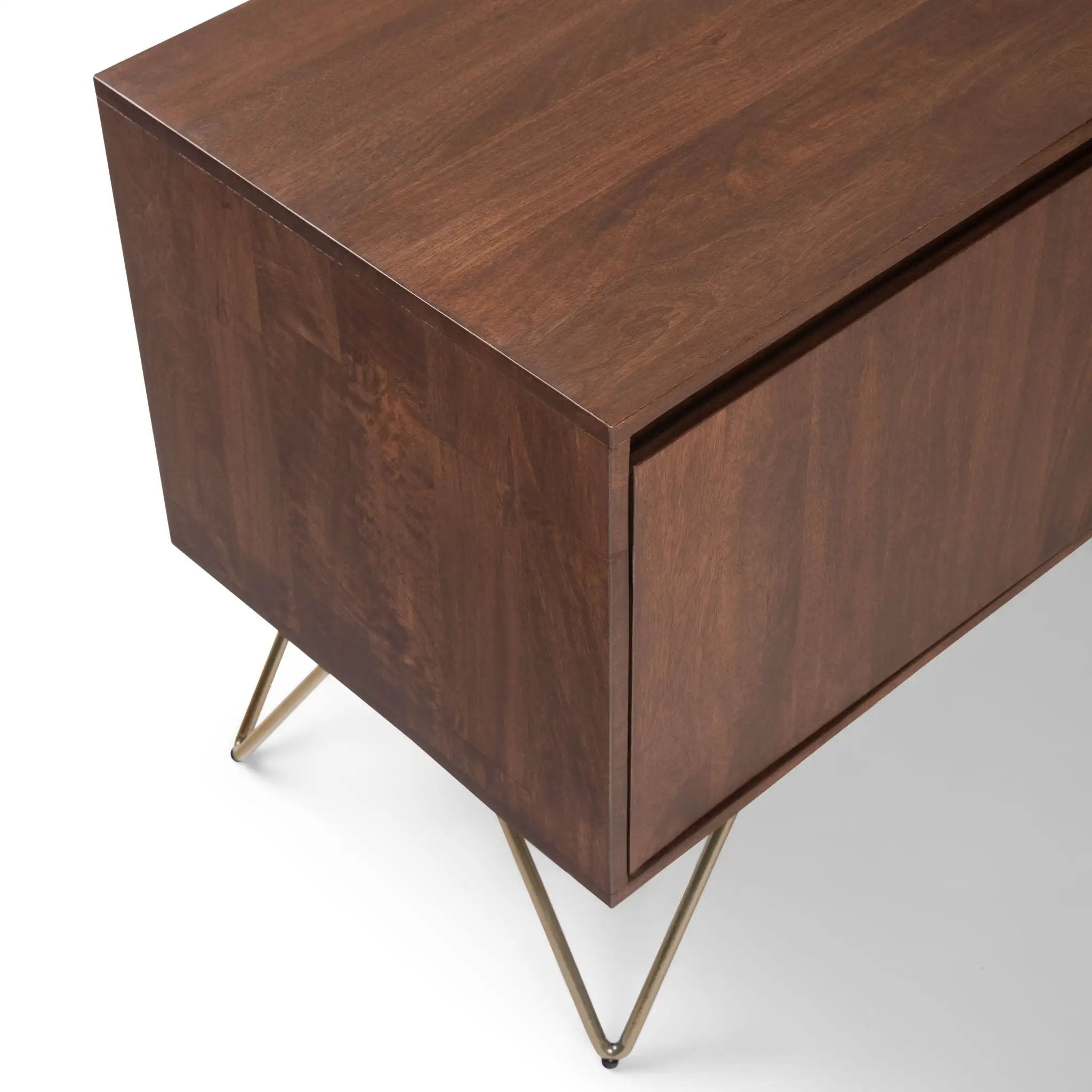 Hunter - TV Media Stand - Umber Brown Stain by Unique Piece Furniture