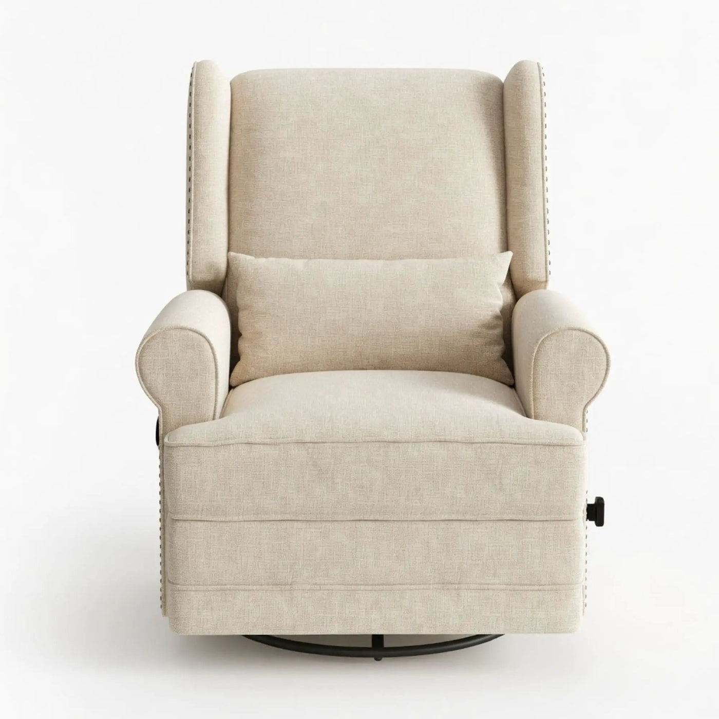 Extra Wide Swivel Recliner Glider Chair With Footrest by HouseOfZazla