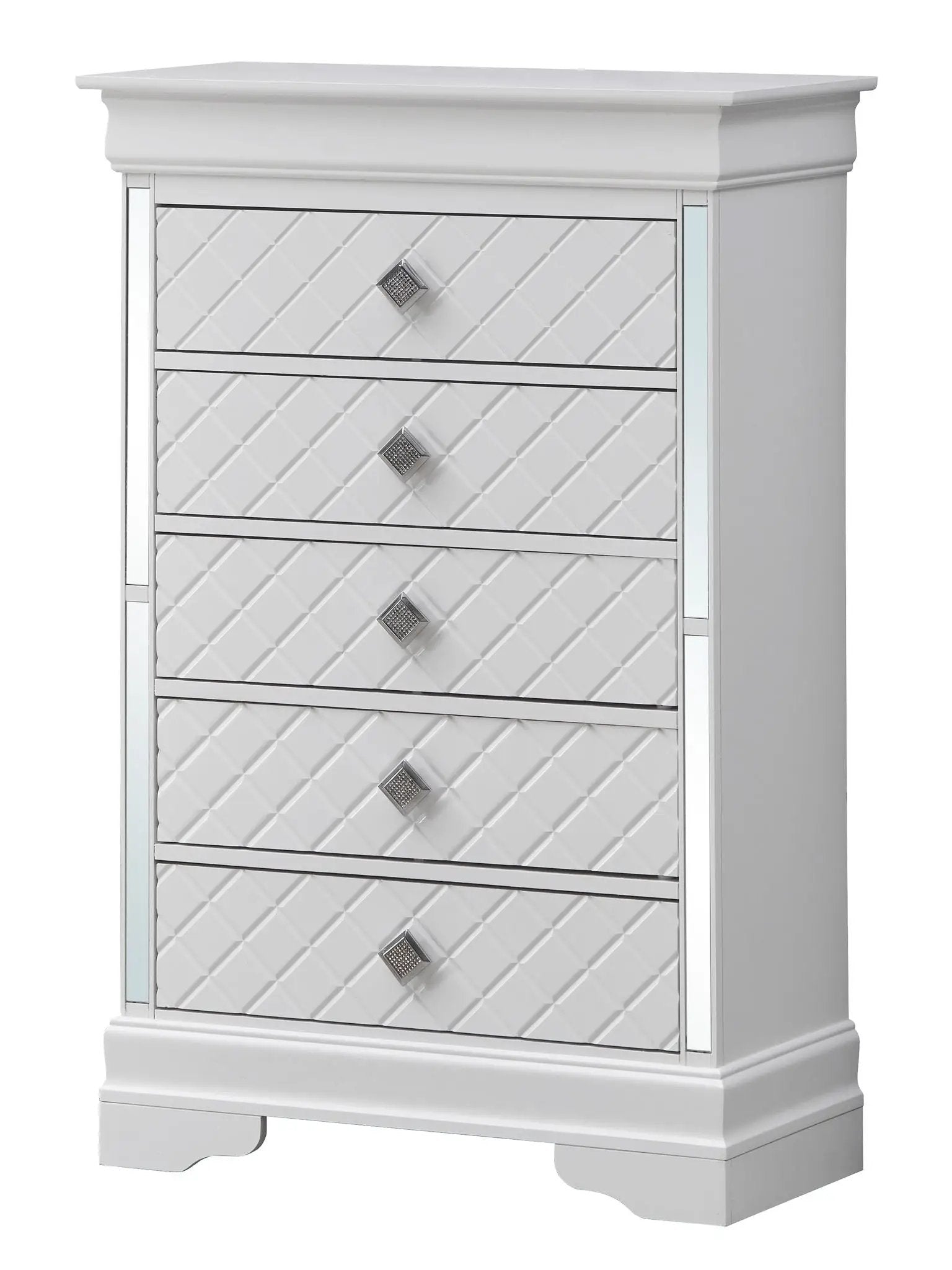 Verona - Chest - Silver Champagne by Unique Piece Furniture