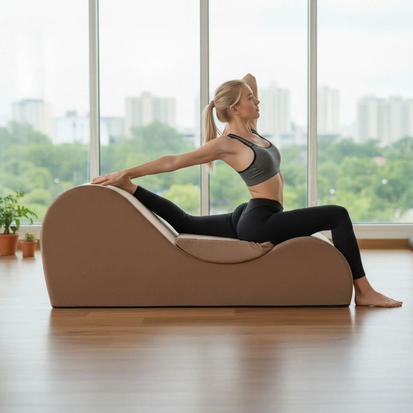 Solace - Chaise Lounge Chair Relaxation, Ergonomic Design With Soft Yet Firm High Density Foam Core by HouseOfZazla