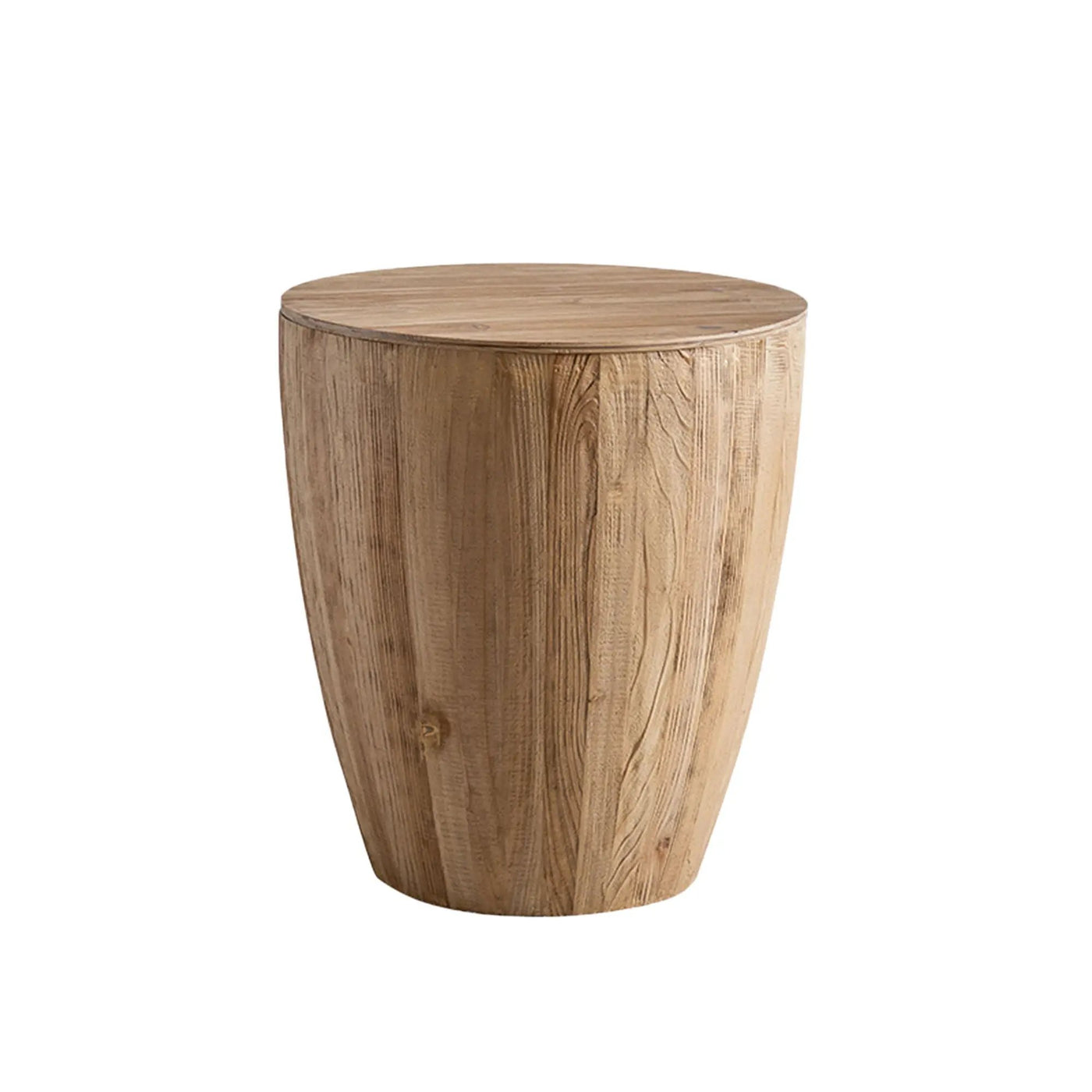 Vintage Style Barrel Coffee Table With Storage by HouseOfZazla