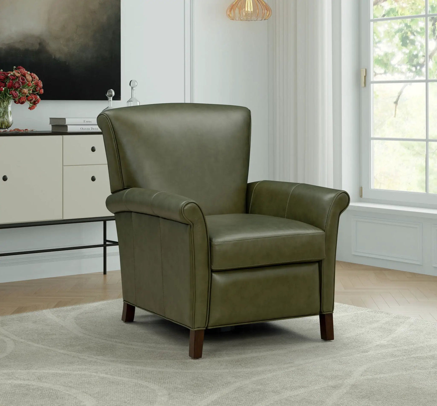 Phoebe - Recliner Push Thru The Arm by Unique Piece Furniture