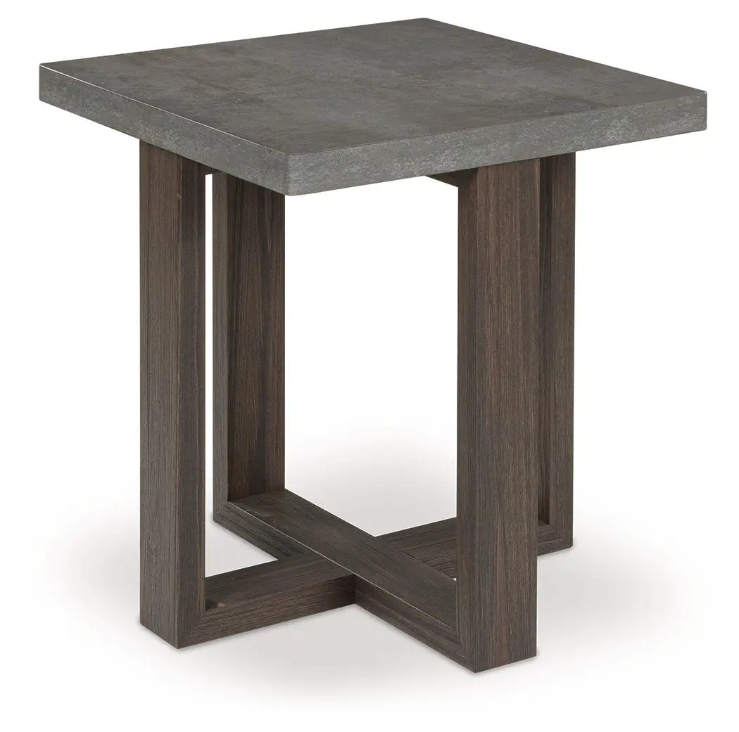 Dynnford - Occasional Table Set (Set of 3) - Gray / Brown by Unique Piece Furniture