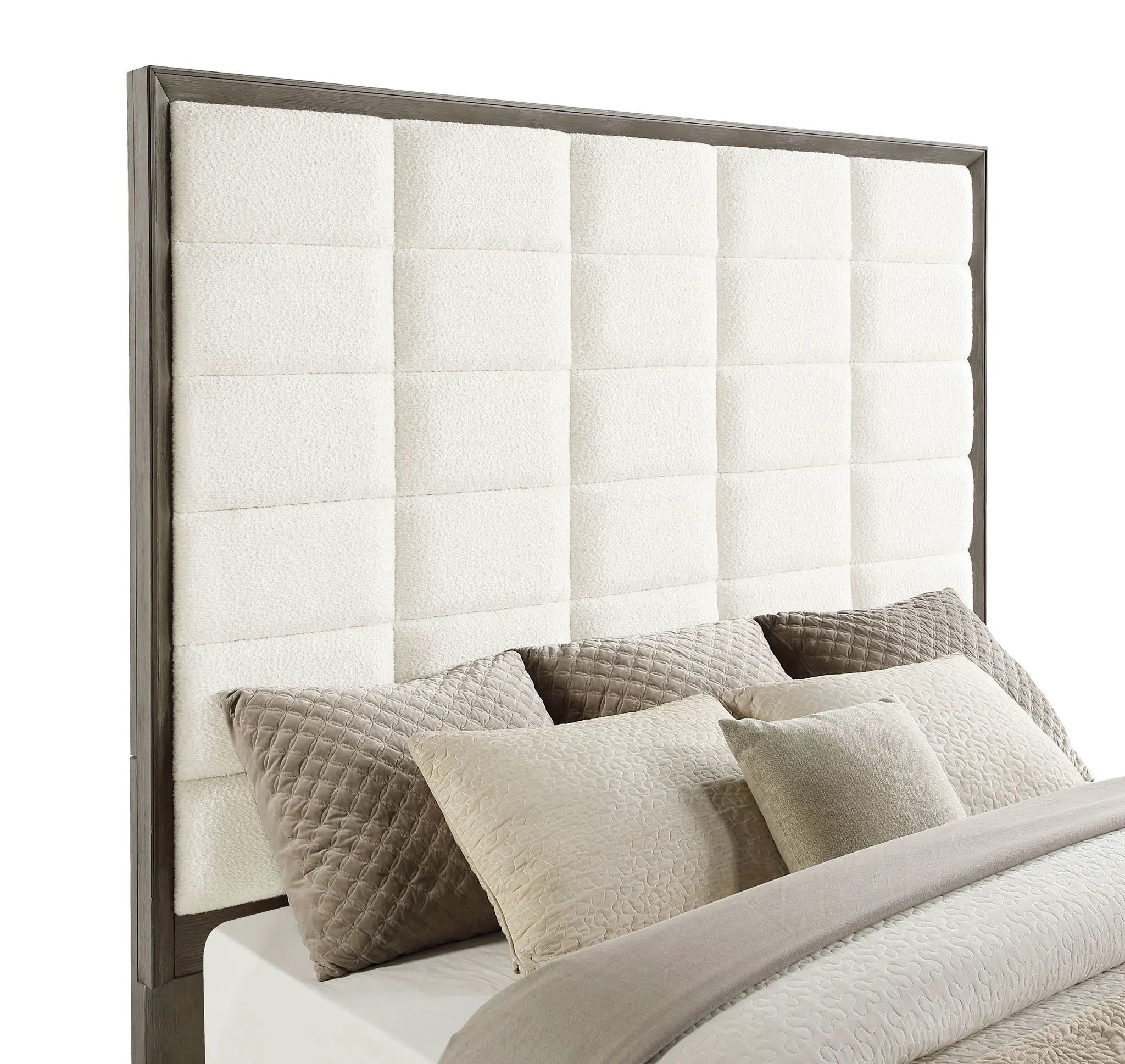 Durango 80-inch Queen Panel Bed Taupe Oak by Unique Piece Furniture