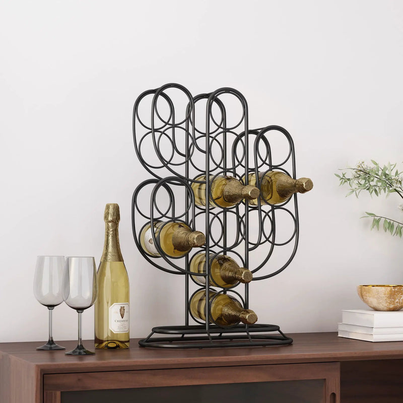 Wine Rack - Black by Unique Piece Furniture