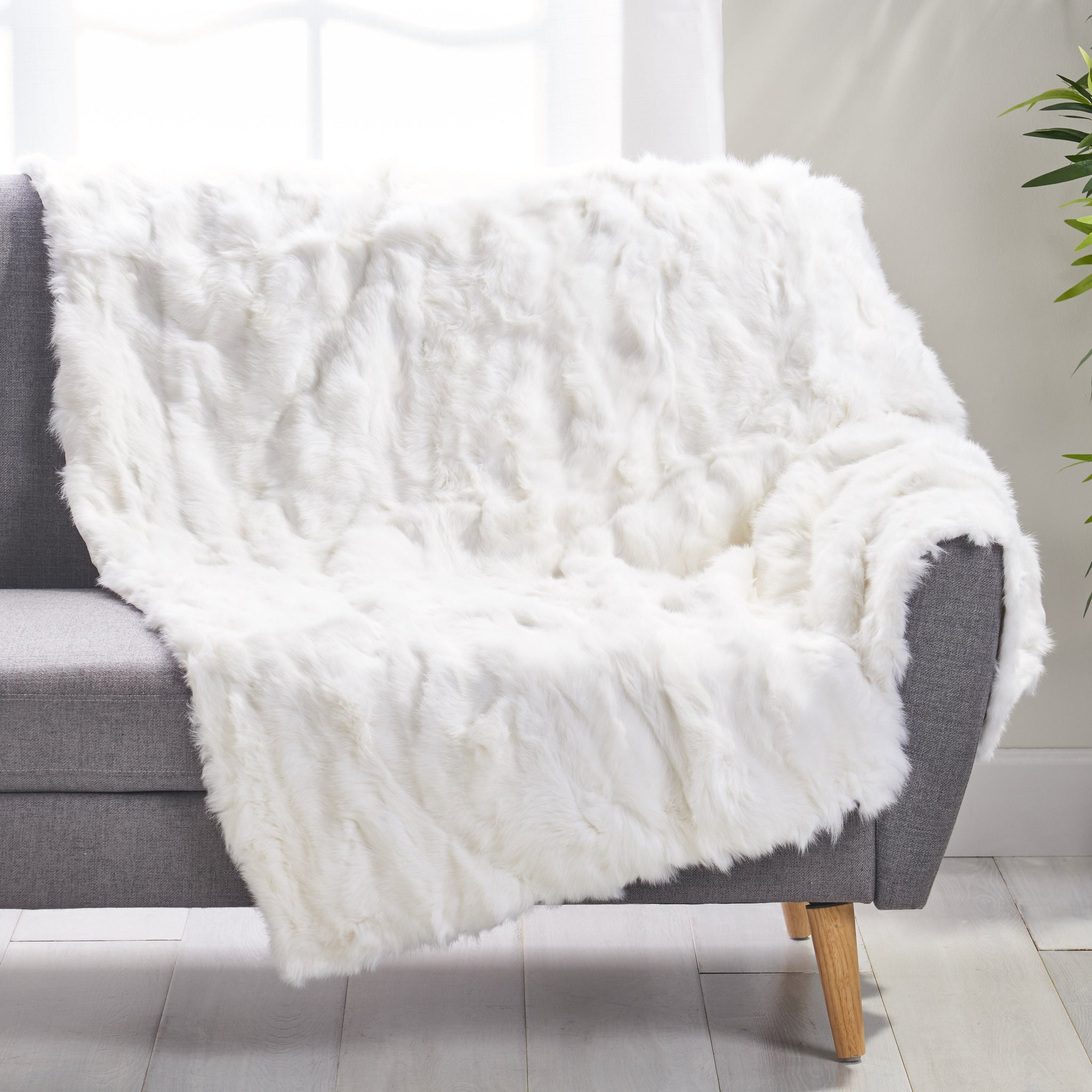 NH-Inmax Faux Fur Throw Blanket by HouseOfZazla