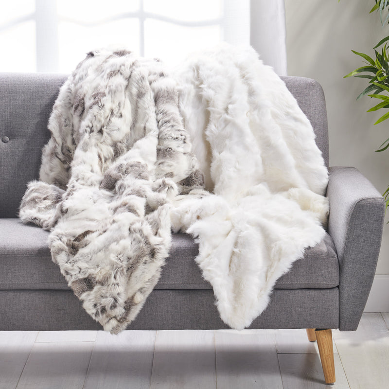 NH-Inmax Faux Fur Throw Blanket by HouseOfZazla