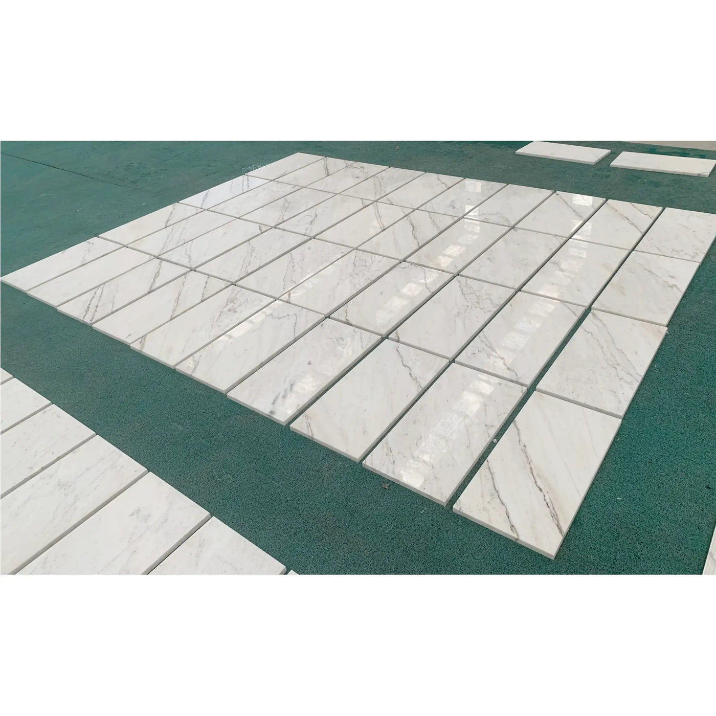 Natural Marble Polished Tile For Wall And Floor (Set of 4) by HouseOfZazla