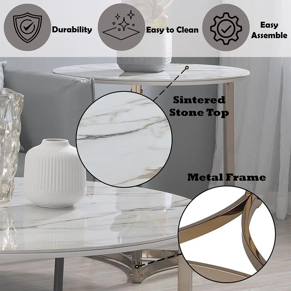 Zaidee - Round Table by Unique Piece Furniture