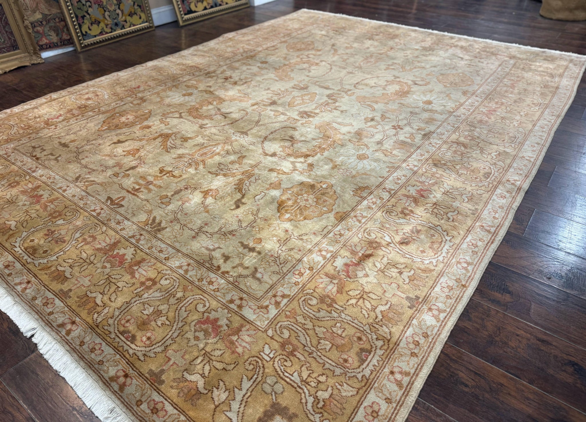 Turkish Oushak Rug 8 x 11.6 by Jewel Rugs