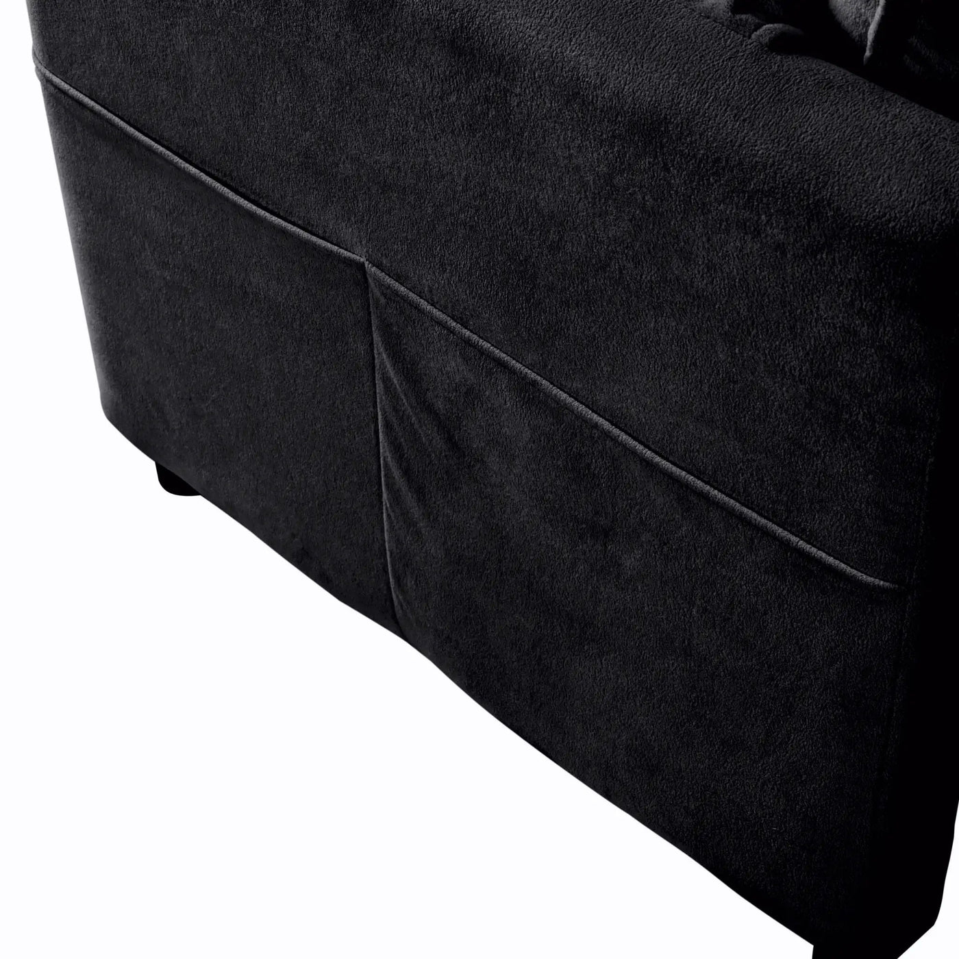 Modern Comfy Deep Seat Modular Sectional Sofa Cloud Couch With Ottoman by HouseOfZazla