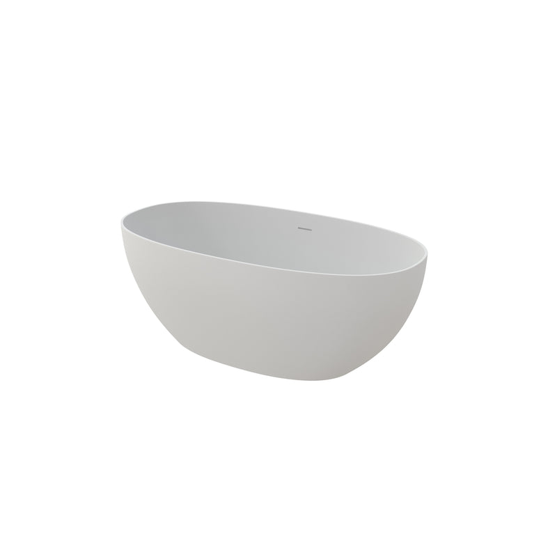 59" Solid Surface Soaking Bathtub by HouseOfZazla