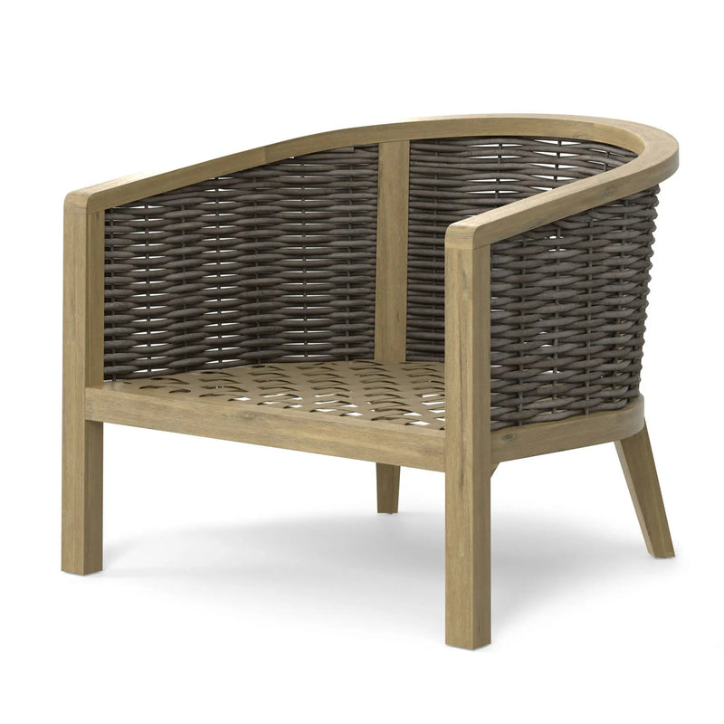 Parkside - Outdoor Conversation Chair (Set of 2) - Natural by Unique Piece Furniture