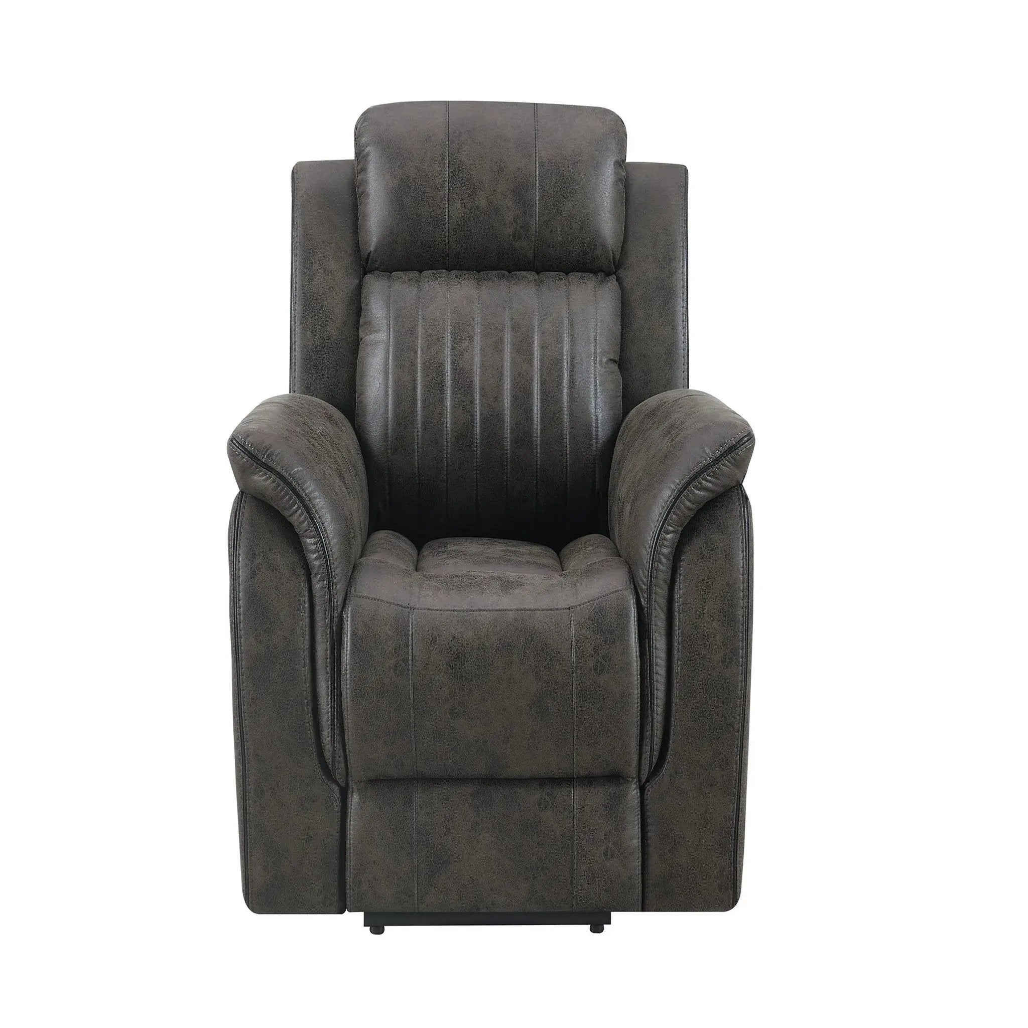 Steban - Glider Recliner - Gray by HouseOfZazla