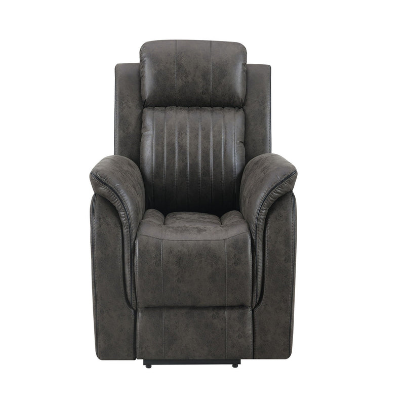 Steban Glider Recliner with Smooth Motion – Gray