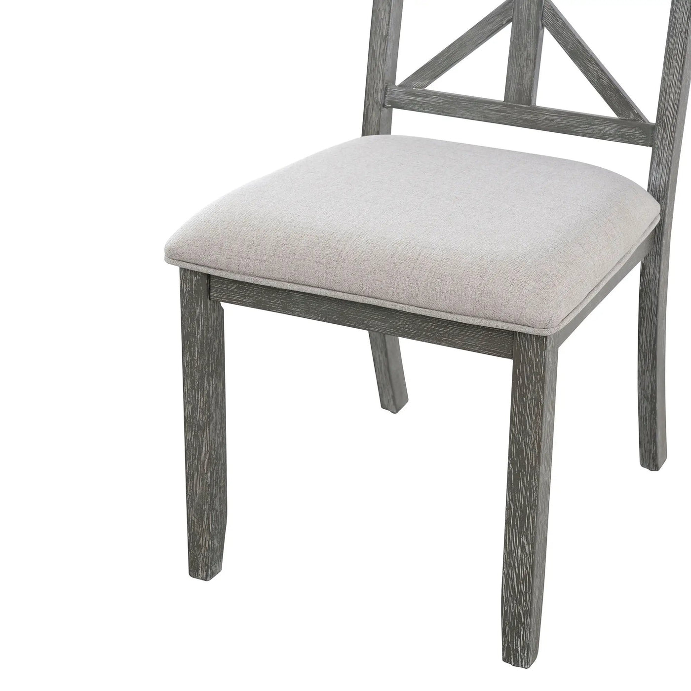 Dining Set With Extendable Round Table And 4 Upholstered Chairs by HouseOfZazla