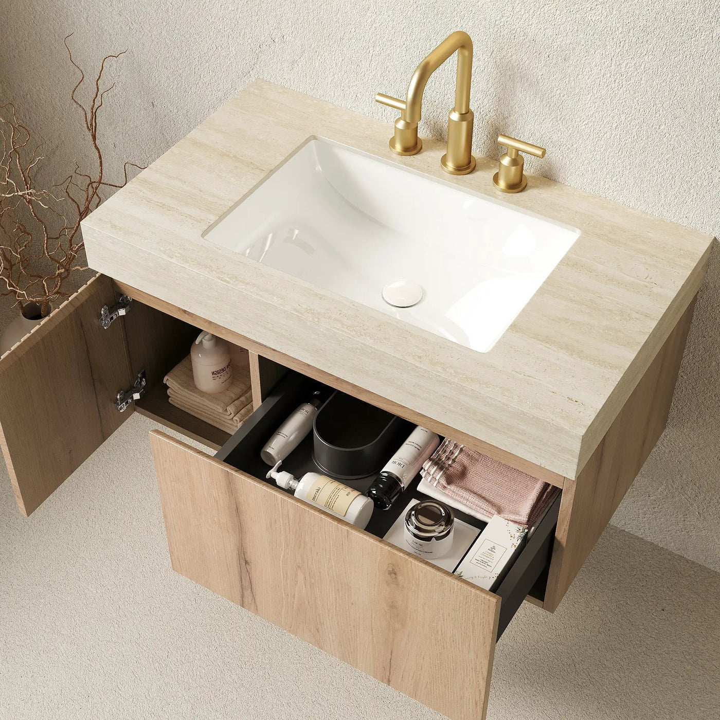 MURI 36" Bathroom Vanity & Sink by HouseOfZazla