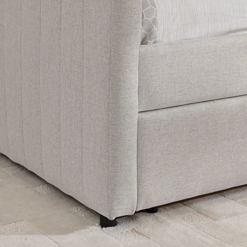 Upholstered Queen Daybed With 2 Drawers by Unique Piece Furniture