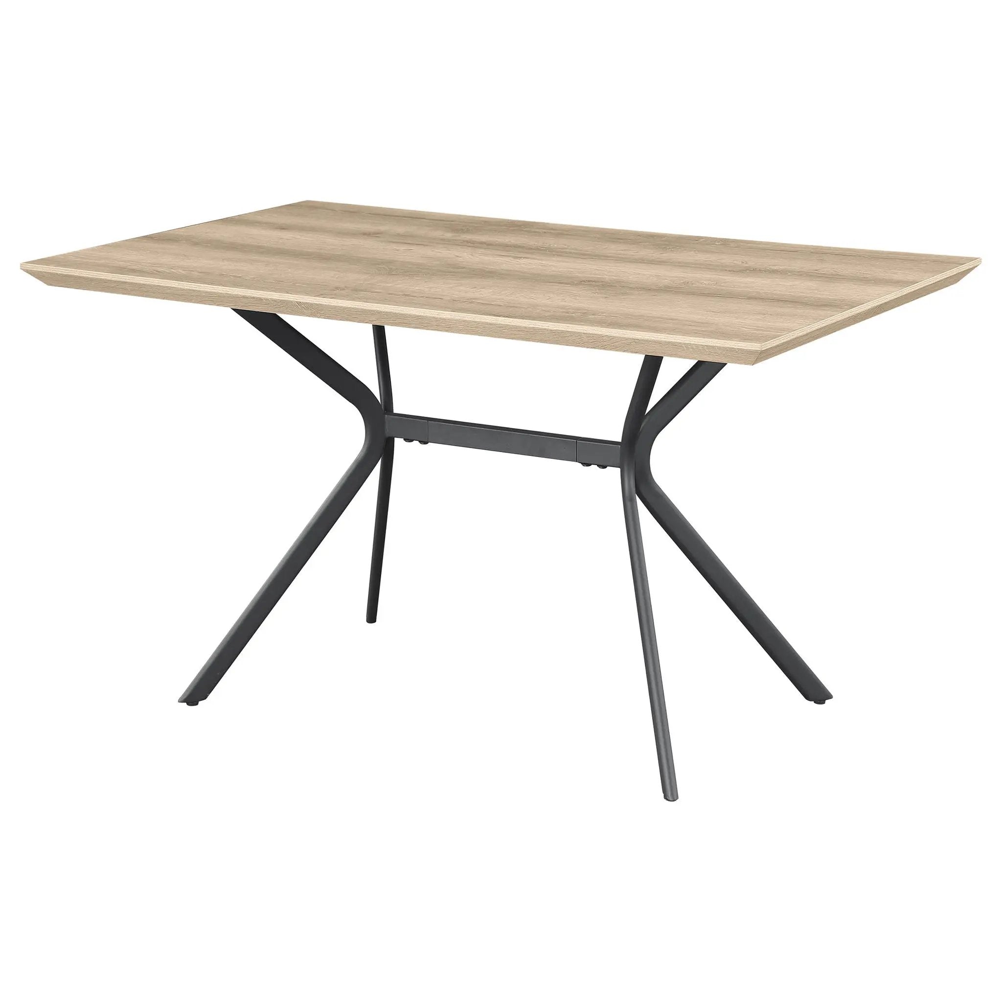 Edgecreek 53-inch Composite Wood Dining Table Light Brown by Unique Piece Furniture