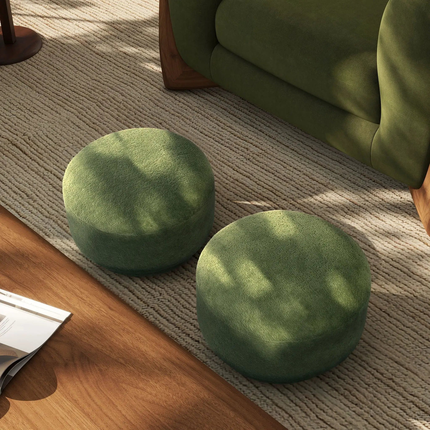 Fuji - Mushroom Footstool Ottoman by HouseOfZazla