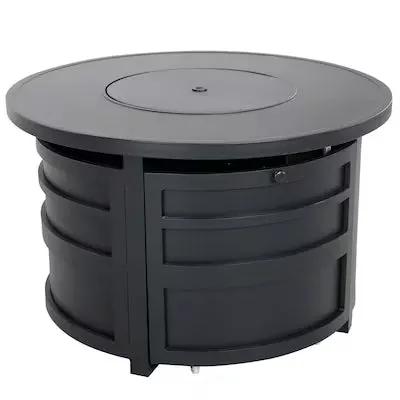 Darcy Aluminum Round Firepit Table by Outdoor-USA®