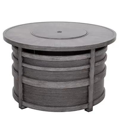 Darcy Aluminum Round Firepit Table by Outdoor-USA®