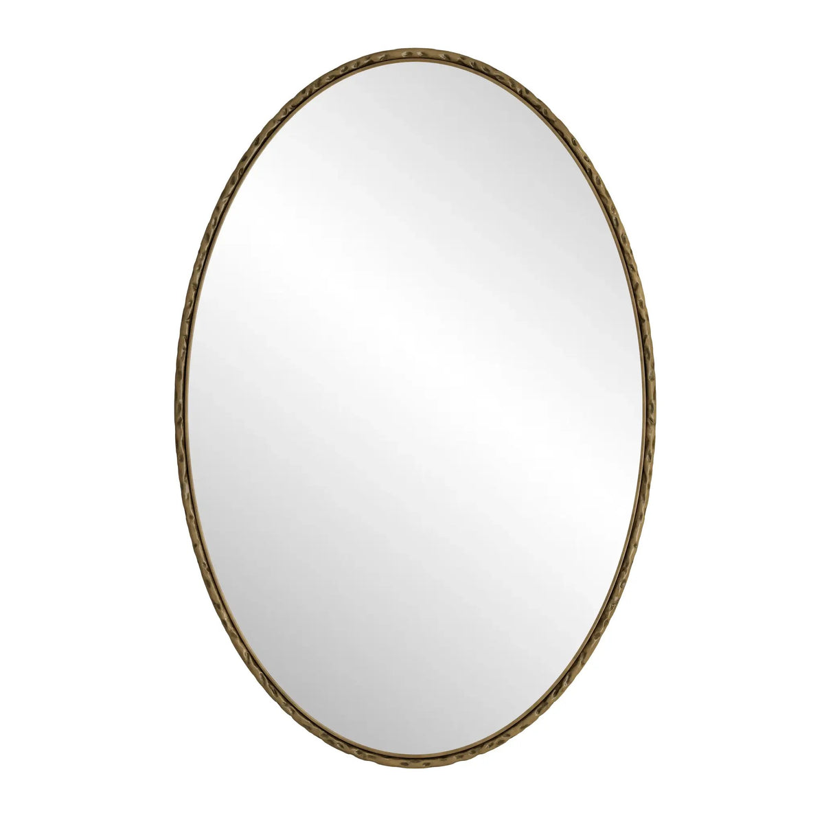 Iron Art Oval Retro Mirror by HouseOfZazla