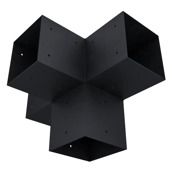 Pergola 4-Arm Post Bracket (for 6x6 Wood Posts)