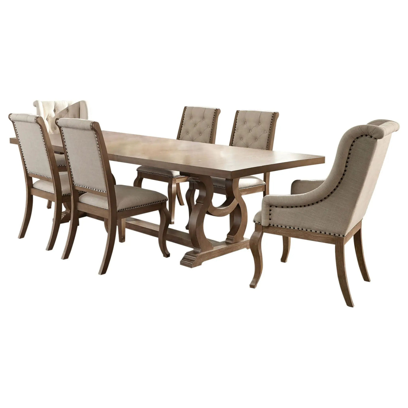 Fremont - Dining Set With Tufted Chairs by HouseOfZazla