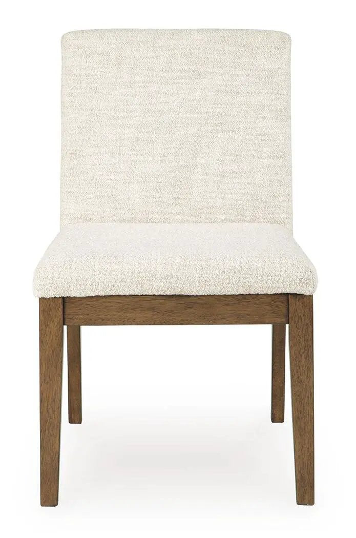 Marxmore - Dining Upholstered Side Chair (Set of 2) - Beige / Brown by Unique Piece Furniture
