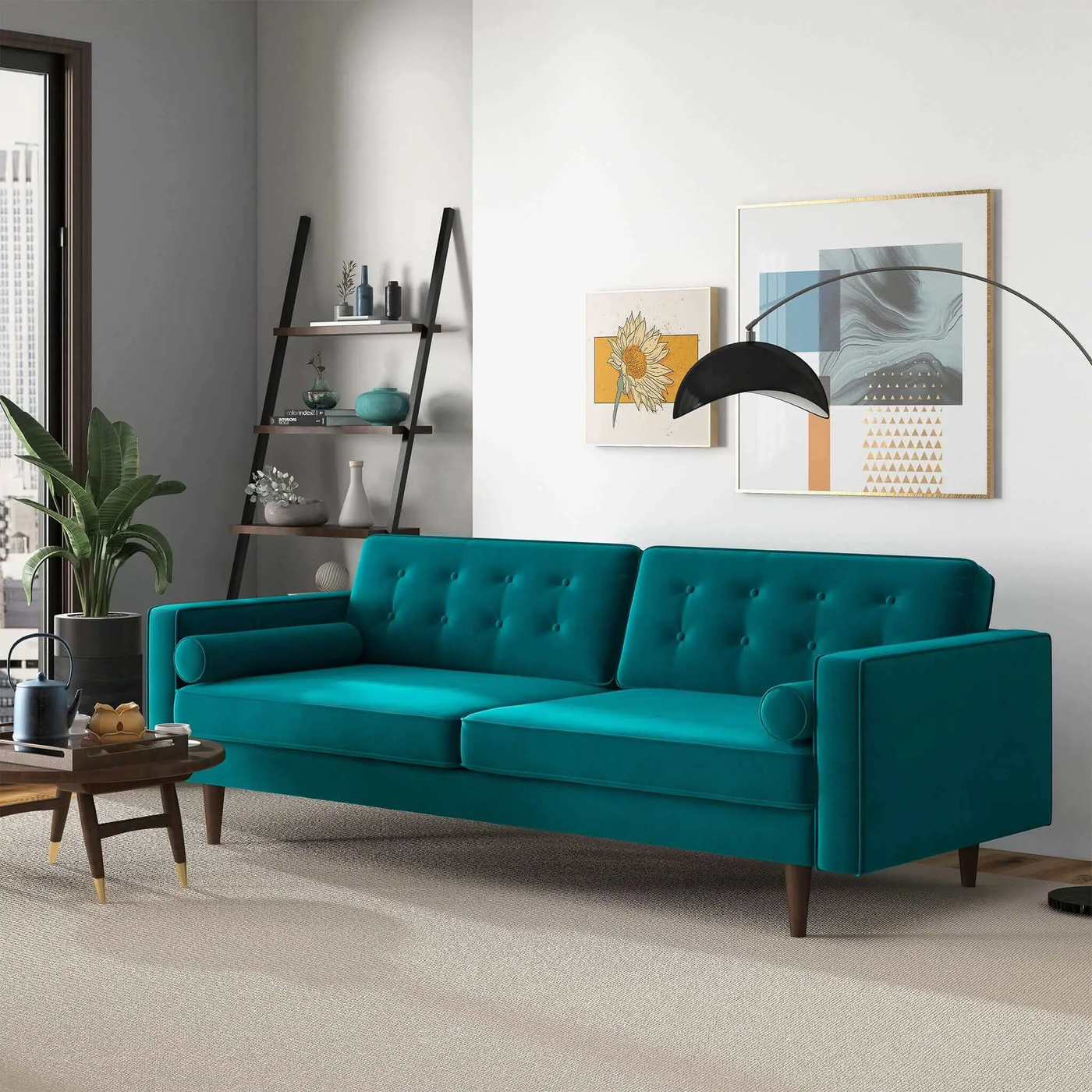 Casey Mid Century Modern Sofa by HouseOfZazla