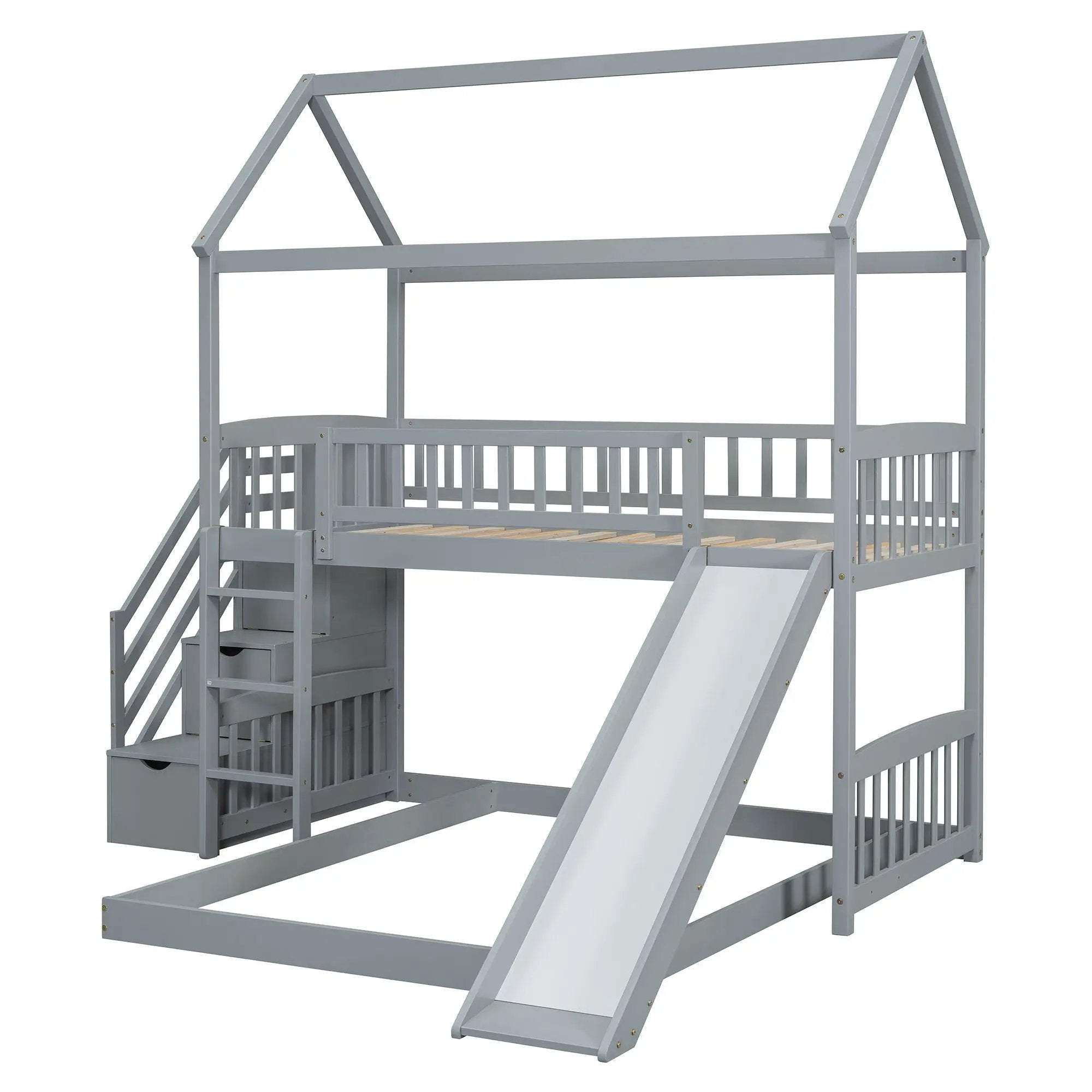 House Bunk Bed With Slide by Unique Piece Furniture