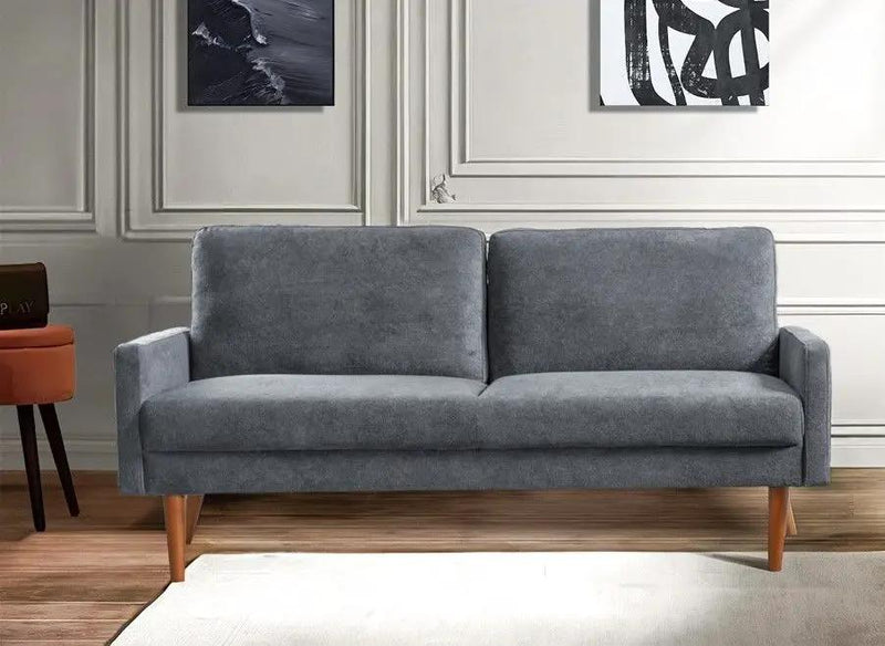 Sofa, European Style With Sleek Design, Modern & Vintage Flair, Upholstered 3 Seater Couch by HouseOfZazla