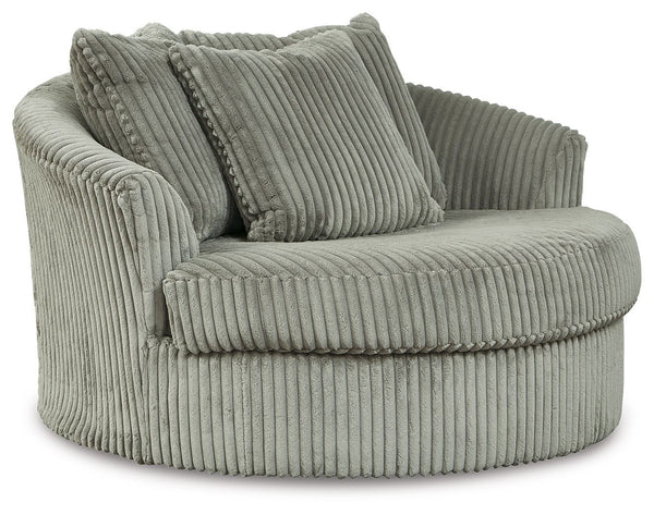 Lindyn - Oversized Swivel Accent Chair, photo 2 of 14