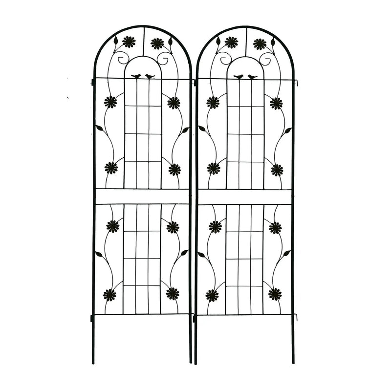 Metal Garden Trellis Rustproof Trellis For Climbing Plant Outdoor Flower Support by Unique Piece Furniture