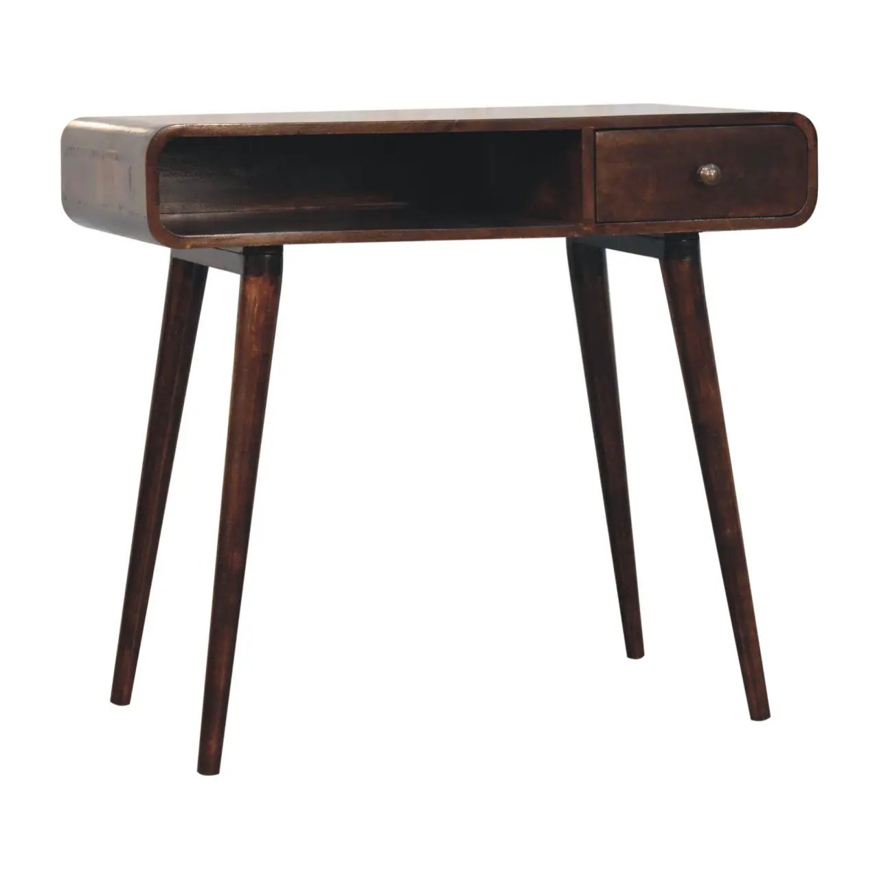 Curved Writing Desk by Unique Piece Furniture