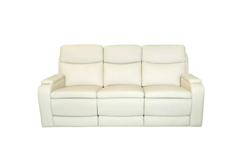 Gunner - Sofa Recliner With Power And Power Headrest - Almond by Unique Piece Furniture