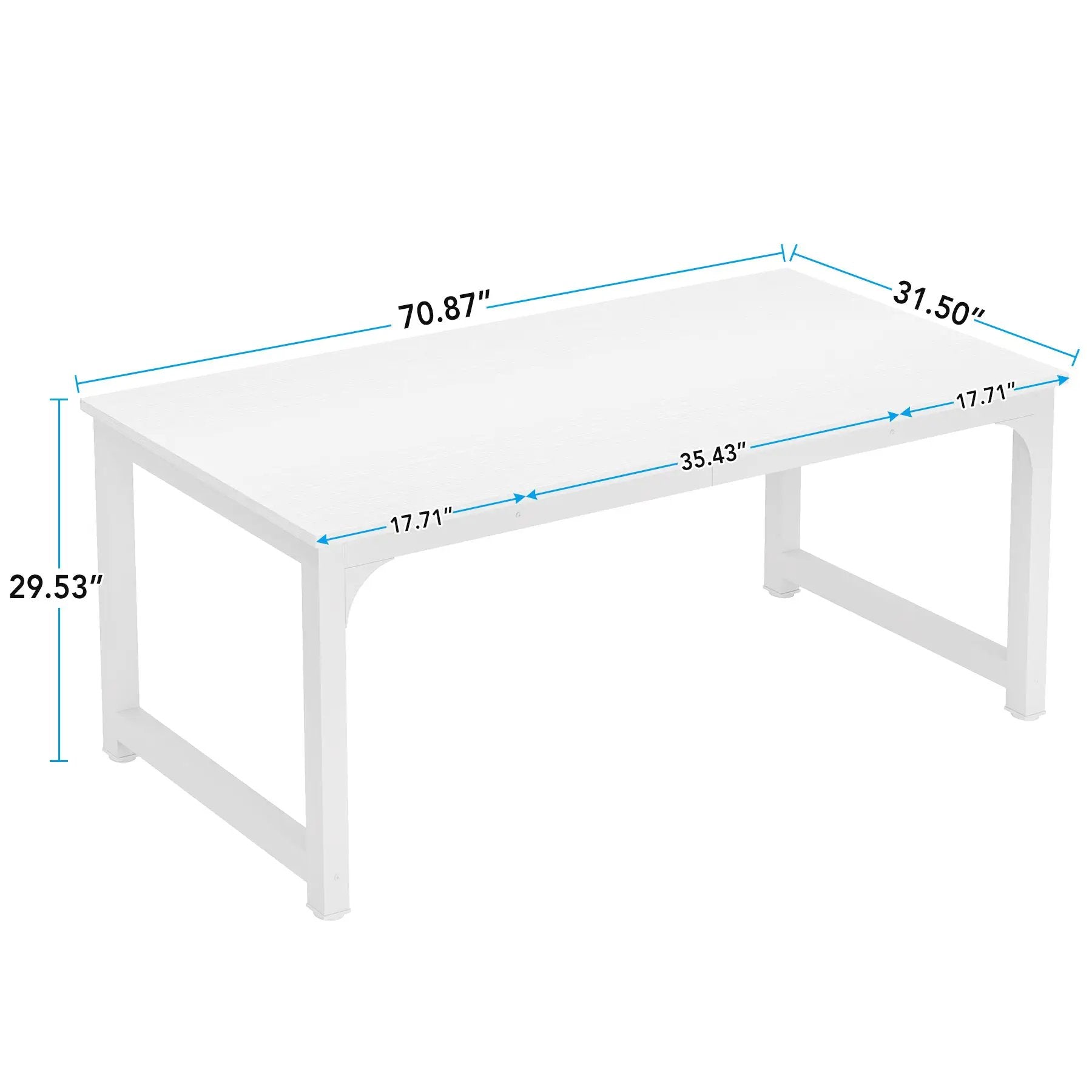 70.8" Executive Office Desk by HouseOfZazla