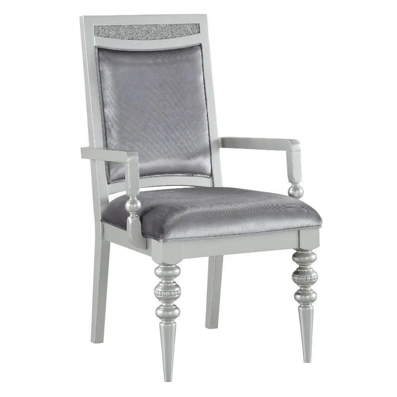 Maverick - Arm Chair (Set of 2) - Fabric & Platinum by Unique Piece Furniture