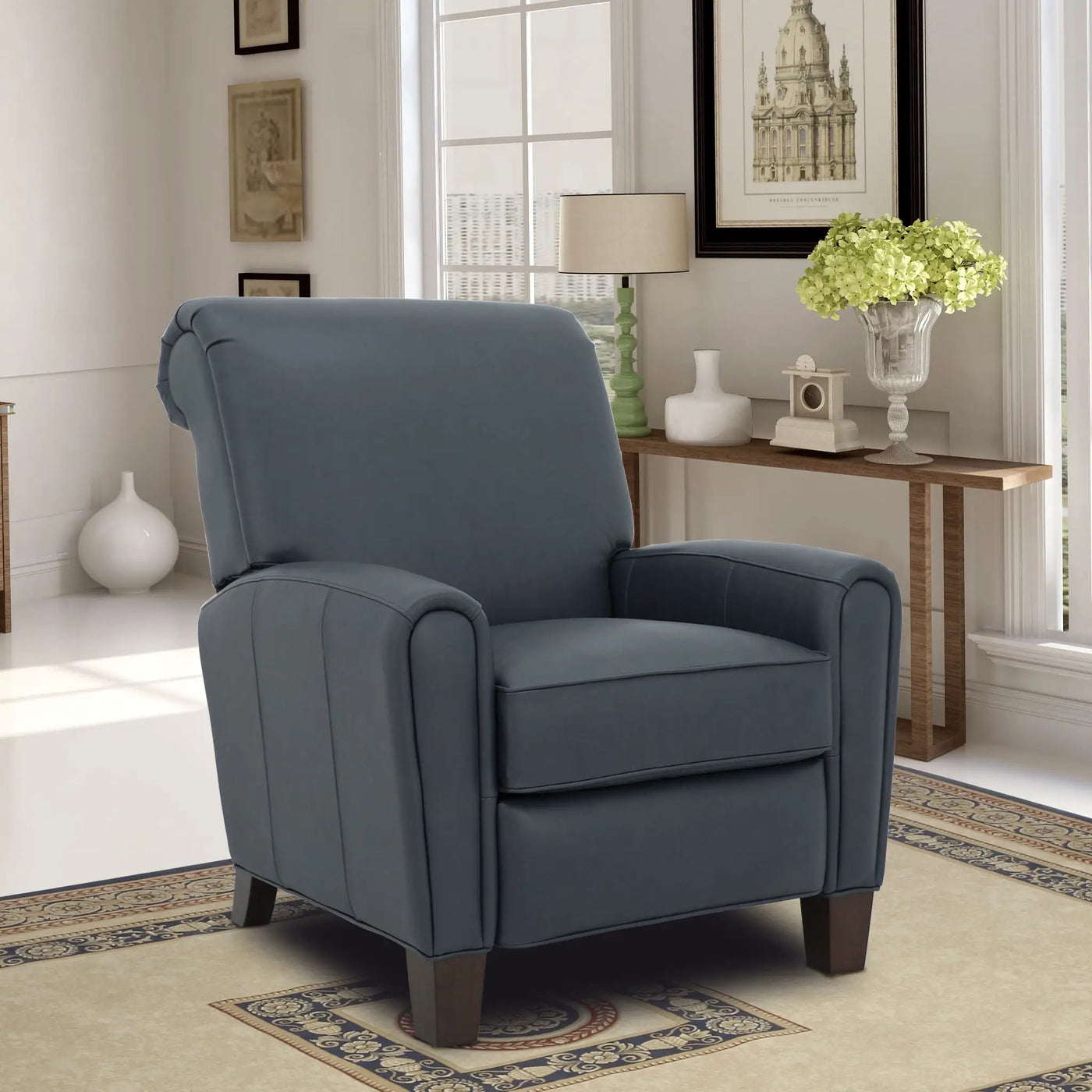 Harrington - Recliner Push Thru The Arm by Unique Piece Furniture