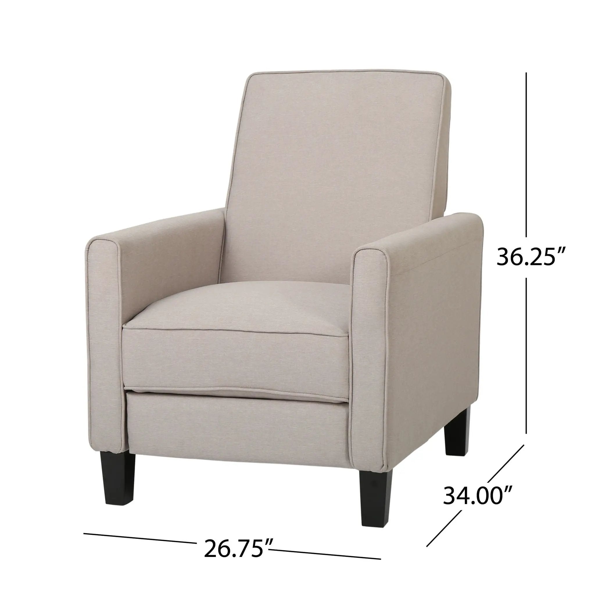 Elegant Push Back Chair for Home by HouseOfZazla