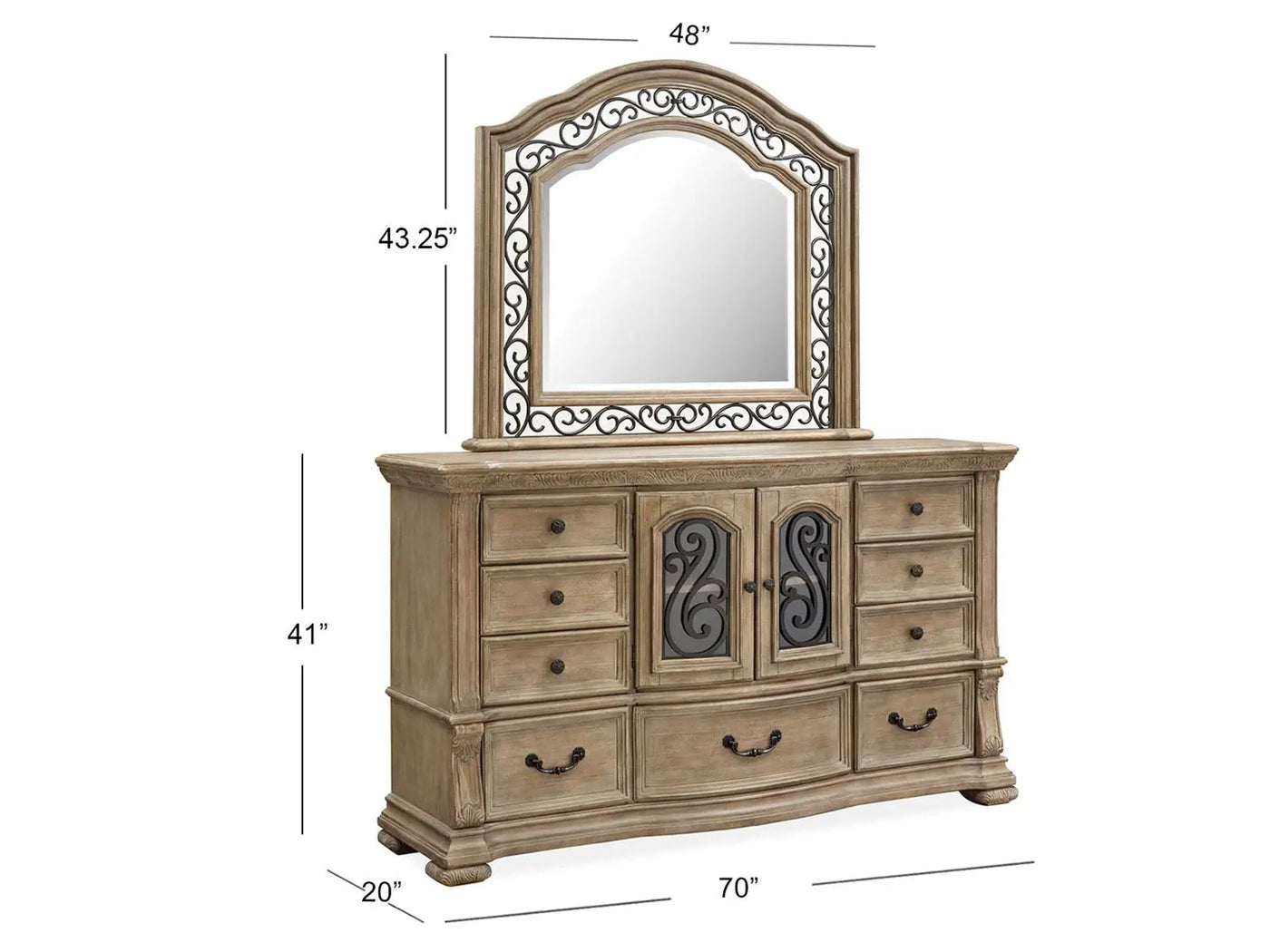 Marisol - Drawer Dresser by Unique Piece Furniture