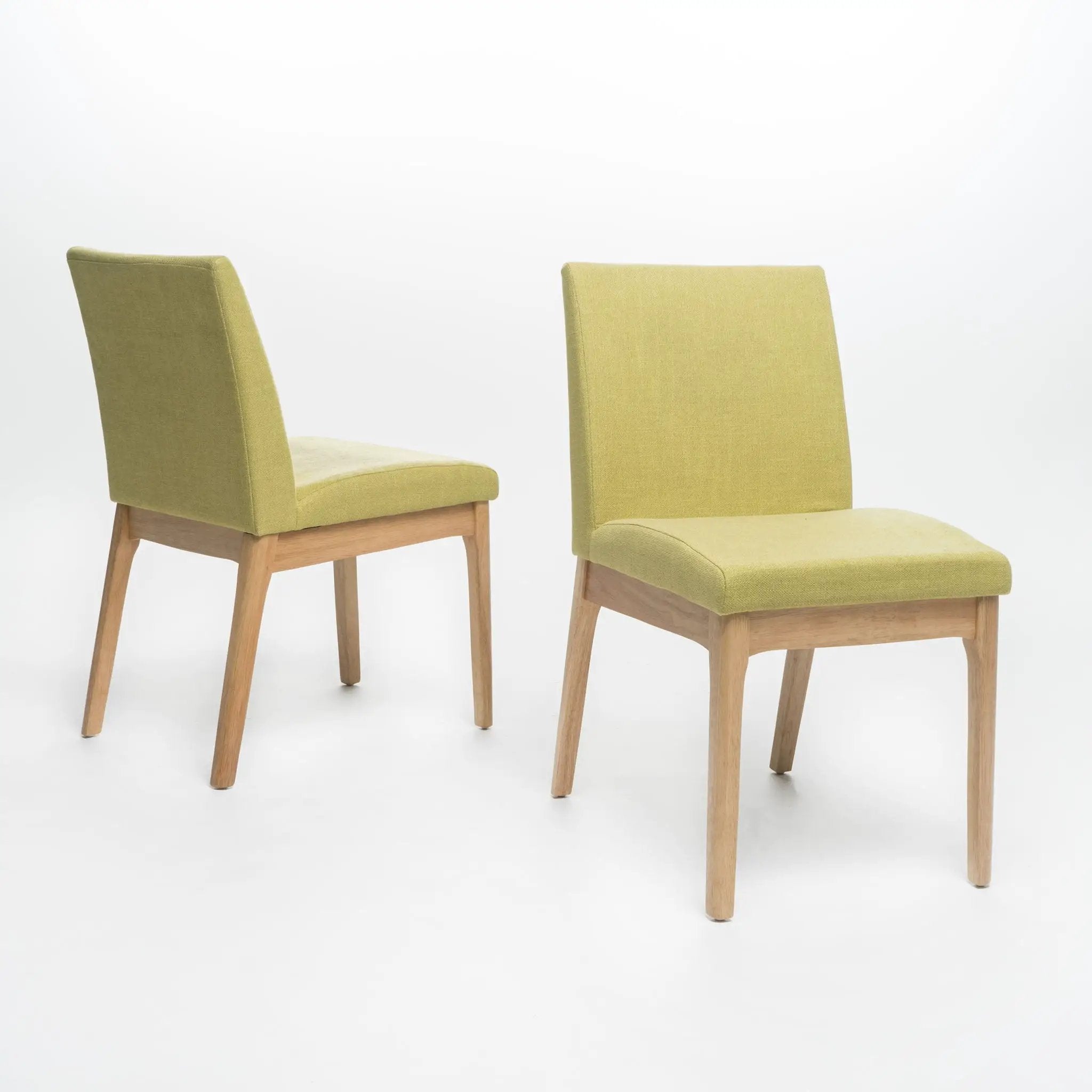 Contemporary Fabric Comfort Dining Chairs (Set of 2) by HouseOfZazla