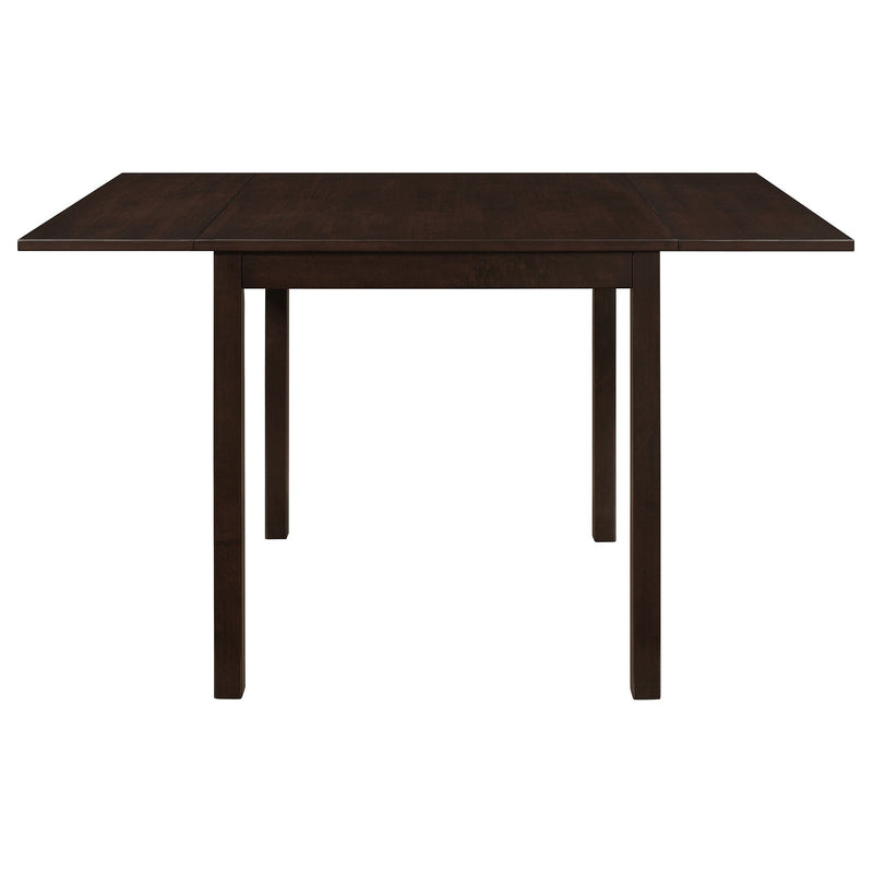 Vanetta - 3 Piece Dining Set With Drop Leaf Table And Chairs - Cappuccino