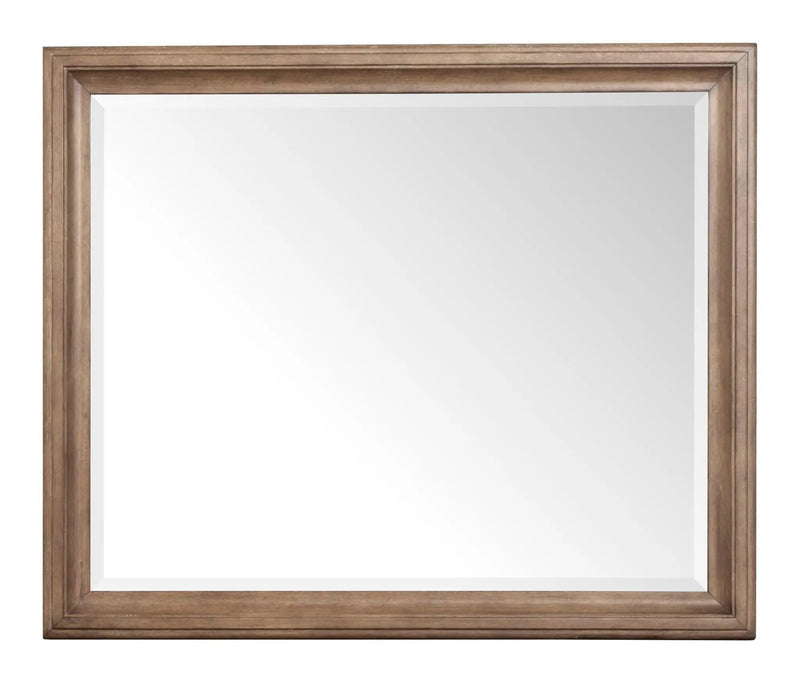Adler Court - Landscape Mirror - Florentine Walnut by Unique Piece Furniture