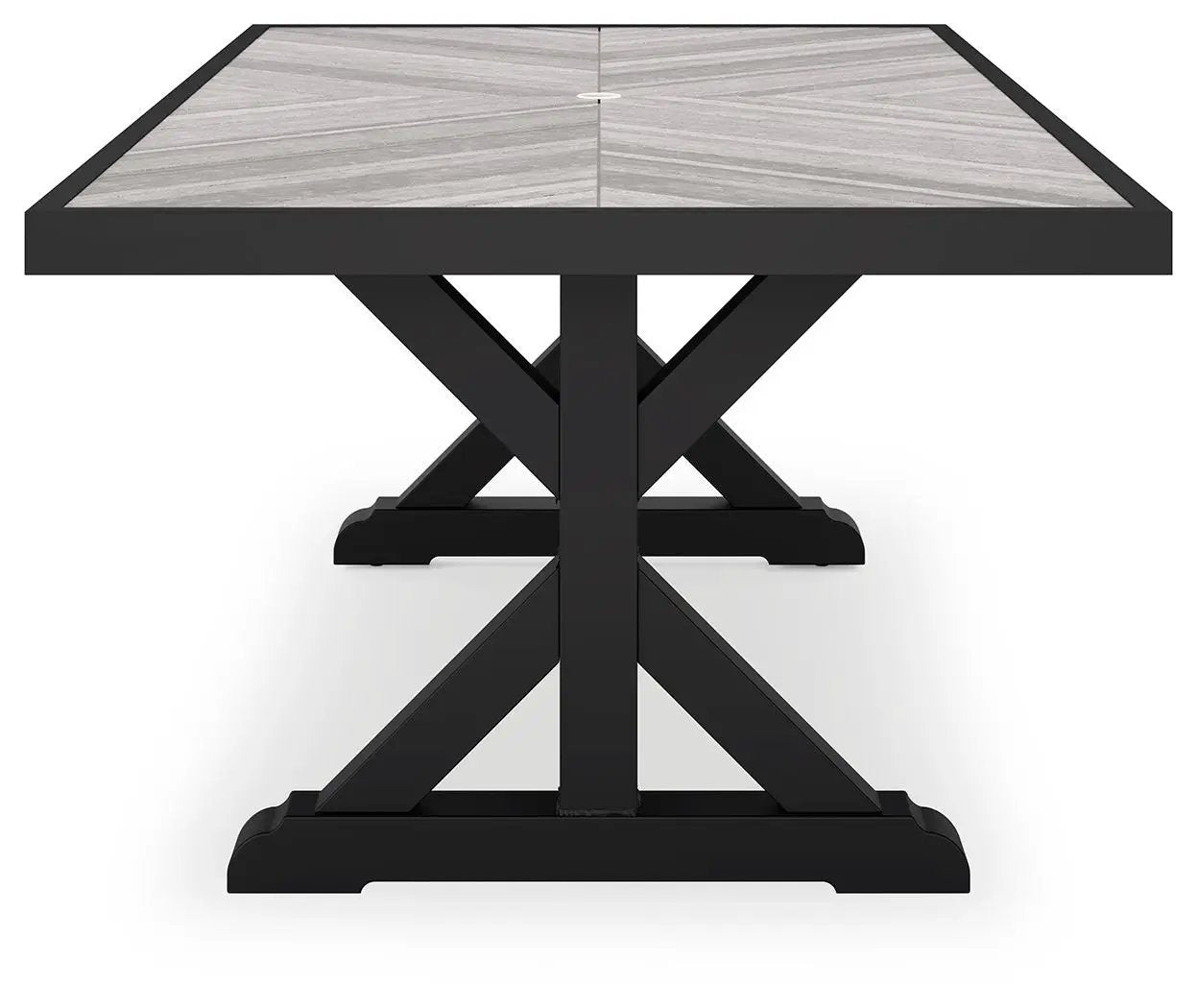 Beachcroft - Rect Dining Table W/Umb Opt by Unique Piece Furniture